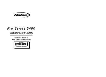 Regent Halex Dartboard Manual 65406
